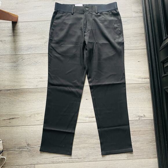 Haggar Active Flex Pant Mens size 34x29 Straight Fit Flat Front Super Flexible - Picture 2 of 12